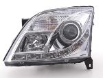 Paire de feux phares Daylight led DRL Opel Vectra C 02-05 chrome