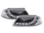 Paire de feux phares Daylight Led VW Passat B5/3BG 00-05 Noir