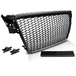 Grille de calandre pour Audi A4 B8 de 2008 a 2011 look Sport noir matt