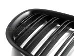 Grilles calandre BMW Serie 7 F01 09-15 Double barre noir mat