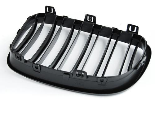 Grille De Calandre Noir Brillant Pour BMW Série 1 E81 E82 E87 E88 Phase 2 (2007-2011) - Marque ADTUNING