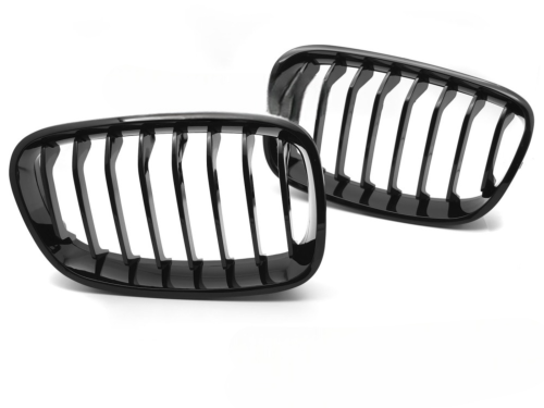 Grille calandre BMW serie 1 F20/F21 de 2011 a 2014 Noir brillant