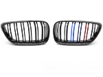 Grille calandre BMW serie 2 F22/F23 de 2013 a 2021 Noir Brillant 3 couleurs