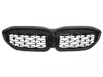 Grille de Calandre ABS BMW Serie 3 G20/G21 de 2019 a 2022 Silver Chrome
