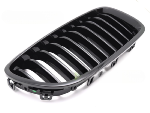 Calandre BMW Serie 5 F10/F11 de 2010 a 2016 Look Sport Noir Brillant