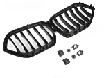 Grille calandre BMW X6 G06 de 2019 a 2023 Noir Mat
