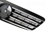 Grille calandre Mercedes Classe S W220 de 1998 a 2002 Chrome Noir