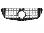Grille calandre Mercedes Classe V W447 de 2019 a 2023 Chrome Noir Brillant