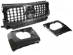 Grille calandre Mercedes Classe G W464 de 2018 a 2014 Noir Brillant