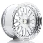 Jante JAPAN RACING JR10 17" x 9" Multi Perçage ET 25-30 Machined Face Silver