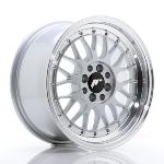 Jante JR Wheels JR23 16x8 ET35 4x100/114,3 Hyper Silver w/Machined Lip