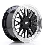 Jante JR Wheels JR23 18x8,5 ET25-48 5H BLANK Gloss Black w/Machined Lip