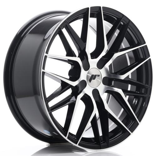Jante JAPAN RACING JR28 18x8,5 ET20-40 5H BLANK Glossy Black Machined Face