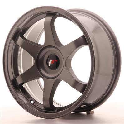 Jante JAPAN RACING JR3 17" x 8" Multi Perçage ET 35 Gun metal