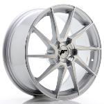 Jante JAPAN RACINGJR Wheels JR36 18x8 ET20-52 5H BLANK Silver Brushed Face