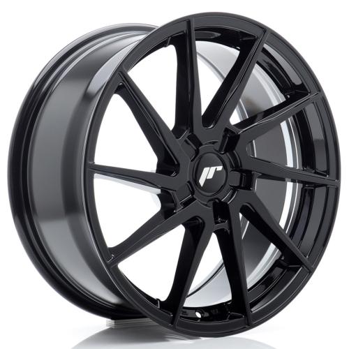 Jante JR Wheels JR36 18x9 ET20-50 - 5 trous sur mesure - Noir brillant