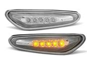 Paire clignotant repetiteur BMW serie 3 E46 Berline 2001 a 2005 chrome led