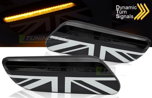 Paire clignotant repetiteur Mini Cooper de 2021 a 2024 LED dynamique Fume