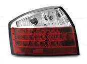 Paire de feux arriere Audi A4 berline de 10/2000 a 10/2004 LED rouge et blanc
