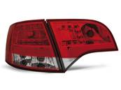 Paire de feux arriere Audi A4 B7 break 04-08 LED rouge blanc