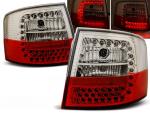 Paire de feux arriere Audi A6 de 05/1997 a 05/2004 break LED rouge et blanc