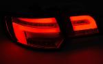 Paire de feux arrière Audi A3 8P Sportback 03-08 FULL LED BAR Rouge Fume