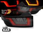 Paire de feux arriere Range Rover Evoque 11-18 FULL LED Rouge Blanc Noir