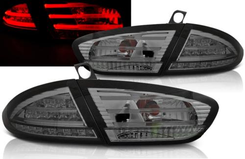 Paire de feux arriere Seat Leon 09-12 LED fume