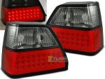 Paire de feux arriere VW Golf 2 83-91 rouge fume led