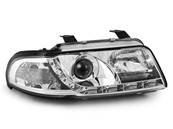 Paire de feux phares Audi A4 B5 de 1999 a 2000 Daylight led chrome