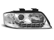 Paire de feux phares Audi A6 C5 de 1997 a 2001 Daylight led chrome