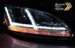 Paire feux phares Audi TT 8J de 2010 a 2014 Daylight led DRL chrome Xenon AFS