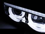 Paire de feux phares BMW serie 7 E38 94-01 angel eyes Led chrome