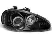 Paire de feux phares Mazda MX3 91-98 angel eyes noir