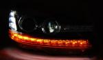 Paire de feux phares Mercedes classe S W221 05-09 Daylight led Xenon chrome