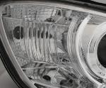 Paire de feux phares Skoda Octavia 09-12 Daylight led chrome