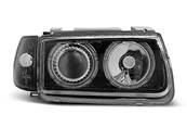 Paire de feux phares VW Polo 6N 94-99 angel eyes noir
