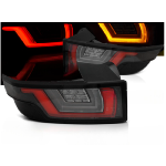Paire de feux arriere Range Rover Evoque de 2011 a 2018 FULL LED Rouge Blanc Noir