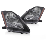 Paire de feux phares Nissan 350Z de 2003 a 2005 Design Noir