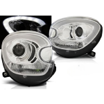 Paire de feux phares Mini Cooper Countryman 10-14 Daylight LTI chrome