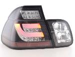 Paire de feux arrire BMW Serie 3 E46 Berline 1998 a 2001 Noir Led