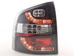 Paire feux arrire Skoda Octavia Break 1Z 2005 a 2012 Noir Led