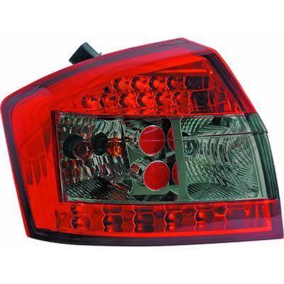 Paire de Feux arriere Design Audi A4 8E Berline 2000 a 2004 Rouge Led