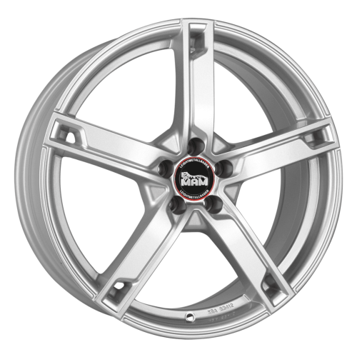 Jante Mam W4 18x7.5 ET45 5/114.3 Silver Painted