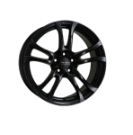 Jante 7,5x17 ANZIO TURN pour ALFA ROMEO BRERA 02/06 a 01/11 Dull Black