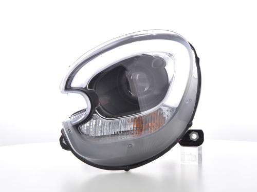 Paire de feux phares Xenon Daylight Led Mini countryman R60 10-17 Noir