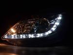 Paire de feux phares Daylight DRL Led Seat Ibiza 6J 08-12 Chrome