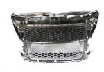 Grille de calandre pour Audi A3 8P de 04/2008 a 07/2012 look Sport Chrome et noir