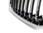 Paire grilles calandre BMW serie 5 E60/E61 03-10 chrome