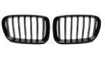 Grilles de calandre BMW X3 F25 10-14 Glossy & Mat Noir